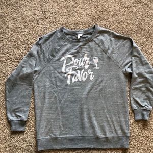 Lightweight sweatshirt